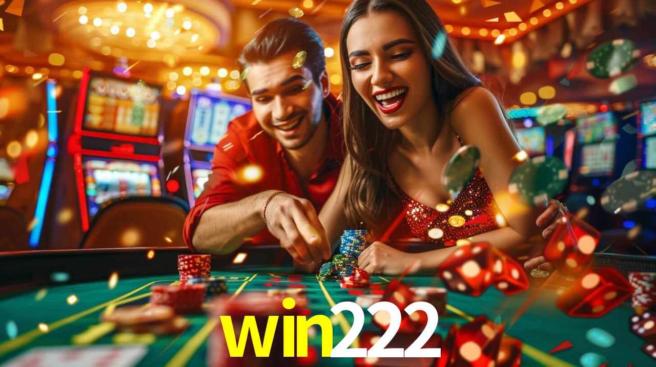 Imagem promocional da win222 mostrando a plataforma e suas vantagens